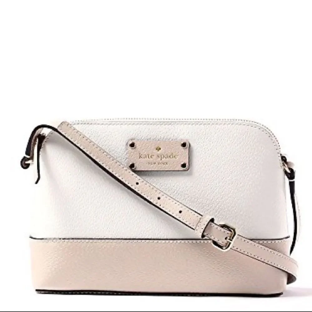 Kate Spade New York Hanna Crossbody Shoulder Bag Peb Cream A27